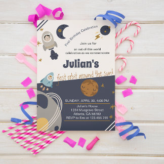 Erster Geburtstag, Erste Umlaufbahn um die Sonne! Einladung