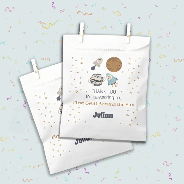 Erster Geburtstag, Erste Umlaufbahn um die Sonne! Geschenktütchen (Von Creator hochgeladen)