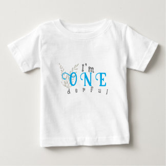 Erster Geburtstag für Junge Baby T-shirt