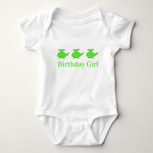 Erster Geburtstag Hubschrauber  Baby Strampler