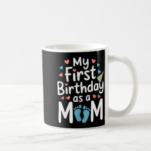 Erster Geburtstag neue Mutter Baby-Party glücklich Kaffeetasse