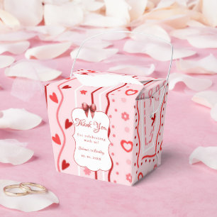 Erster Geburtstag Valentinstag Baby-Geburtstagsfei Geschenkschachtel