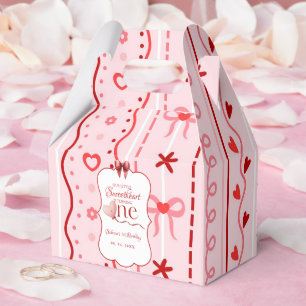 Erster Geburtstag Valentinstag Baby-Geburtstagsfei Geschenkschachtel