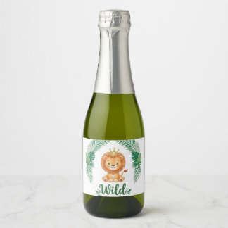 Erster Geburtstag Wild One Junge Mädchen Löwenköni