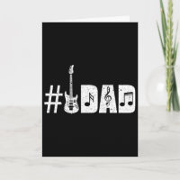 Erster Gitarrist Dad Musikliebhaber Lustige Gesche