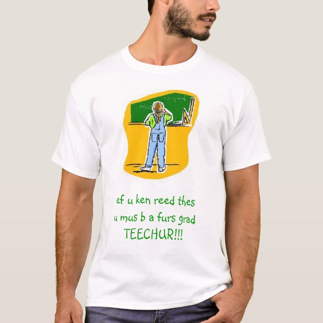 Erster Grad-Lehrer T-Shirt (Vorderseite)