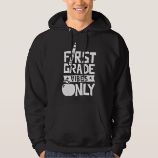 Erster Grad Vibes nur willkommen Schüler zurück Sc Hoodie