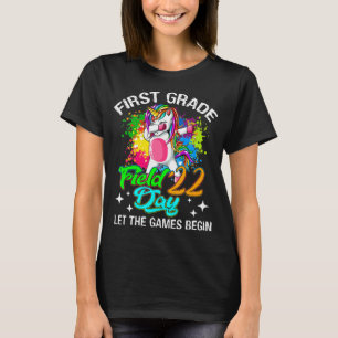 Erster Grade Field Day 2022 Lass The Games Begin K T-Shirt
