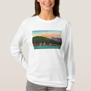 Erster Hafen des Eintritts in Alaska-Ansicht T-Shirt