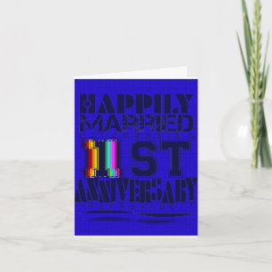 erster Hochzeitstag Einladung