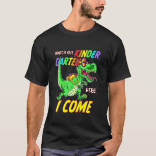 Erster Kindergarten Hier komme ich zu Trex Boys Gi T-Shirt