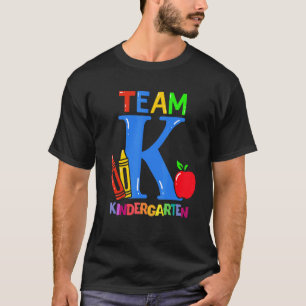 Erster Kindergarten Pre K Squad Team Kinder T-Shirt