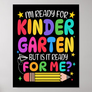 Erster Kindergartenmädchentag Poster