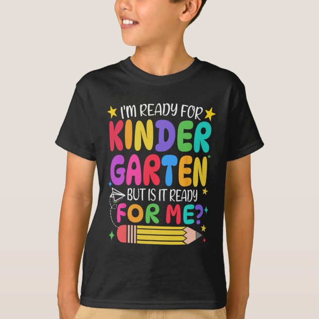 Erster Kindergartenmädchentag T-Shirt (Vorderseite)