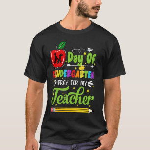 Erster Kindergartentag betet für meinen Lehrer zur T-Shirt