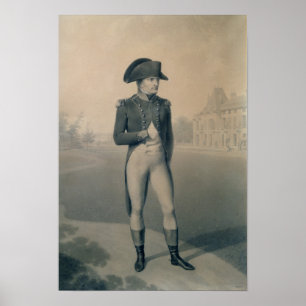 Erster Konsul Napoleon Bonaparte bei Malmaison Poster