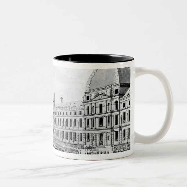 Erster Konsul Napoleon Bonaparte Zweifarbige Tasse (Rechts)