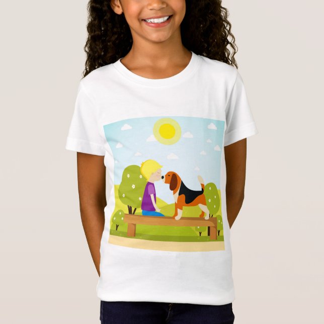 erster Kuss T-Shirt (Vorderseite)