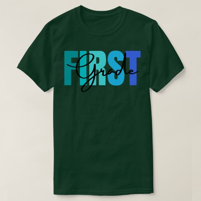 Erster Lehrer 3 T-Shirt (Design vorne)
