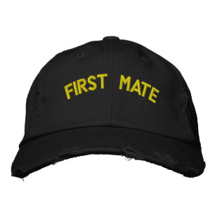 Erster Matt Bestickte Kappe