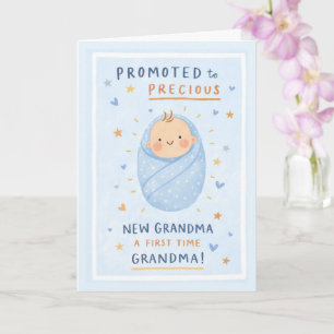 Erster Muttertag als Oma, neue Oma süß  Karte