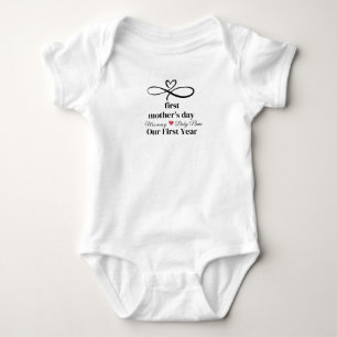 Erster Muttertag - Baby Bodysuit Strampler