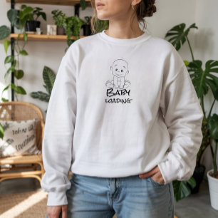 Erster Muttertag mit Babybauch Sweatshirt