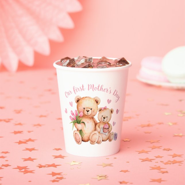 Erster Muttertag Pappbecher (Insitu)