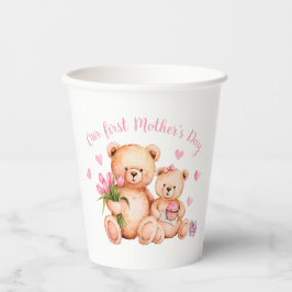 Erster Muttertag Pappbecher