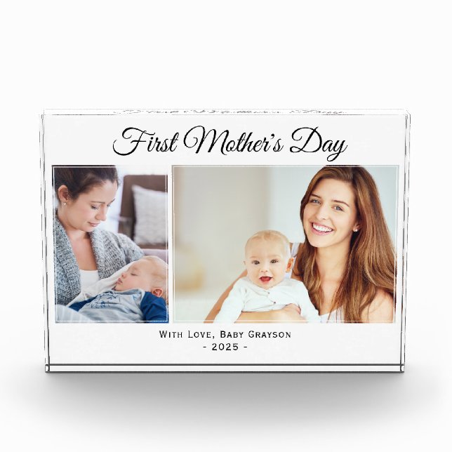 Erster Muttertag Zweite Foto (Vorderseite)