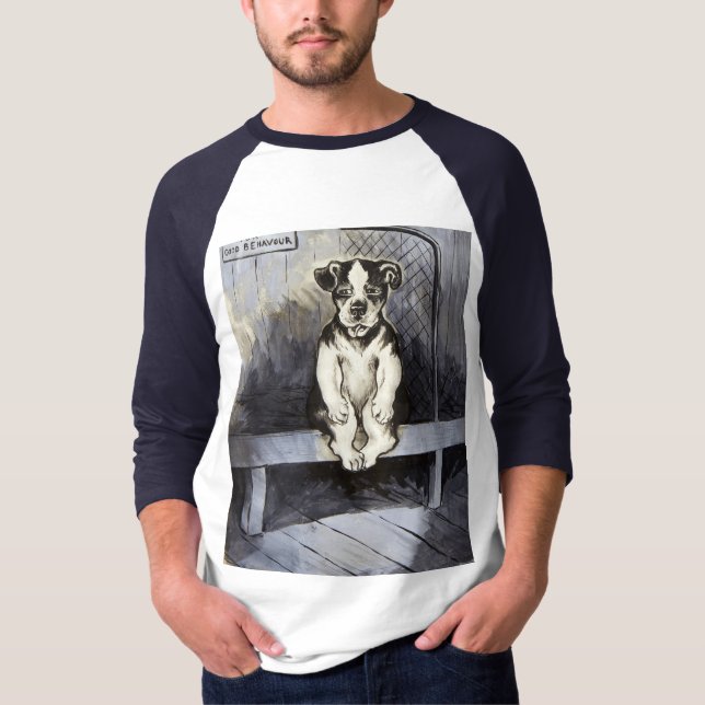 Erster Preis für gutes Verhalten von Louis Wain T-Shirt (Vorderseite)