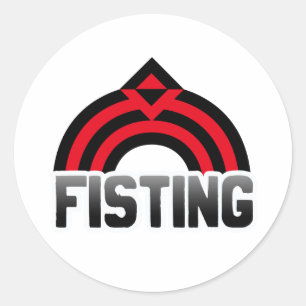 ERSTER RAINBOW RUNDER AUFKLEBER