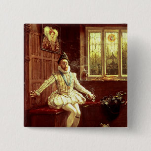 Erster Rauch Sir-Walter Raleighs Button