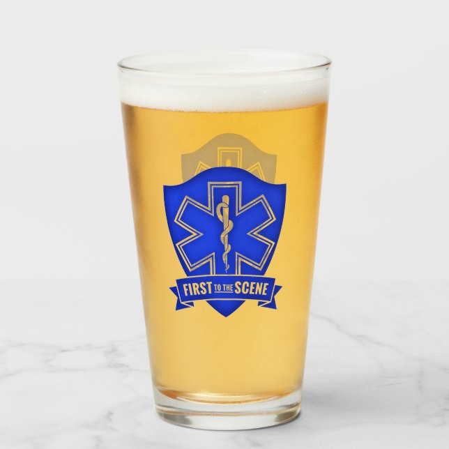 Erster Responder Glas (Rückseite (gefüllt))