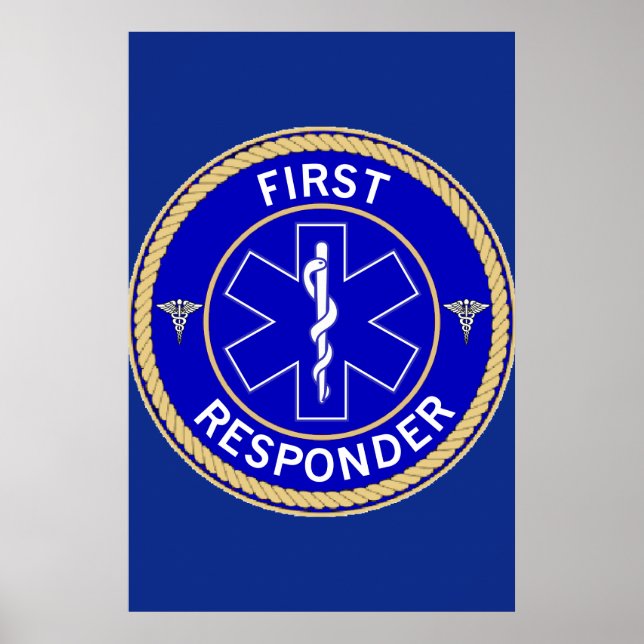 Erster Responder Poster (Vorne)