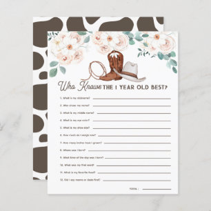 Erster Rodeo, der 1yo Best 1. Geburtstag Game kenn