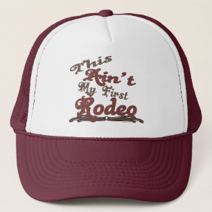 Erster Rodeo-Hut Truckerkappe