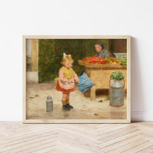 Erster Schirm   Victor Gabriel Gilbert Poster