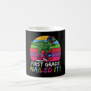 Erster Schullehrer Kinder Squad Dinosaurier Kaffeetasse