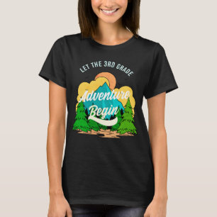 Erster Schultag 3. Klasse Lehrer Dankbarkeit T-Shirt
