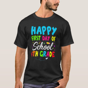 Erster Schultag 4. Klasse für Junge Kind Mädchen S T-Shirt