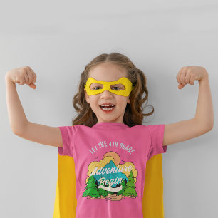 Erster Schultag 4. Klasse Lehrer Dankbarkeit T-Shirt