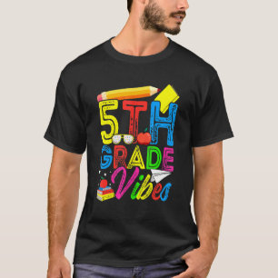 Erster Schultag 5. Klasse Vibes zurück zum Scho T-Shirt