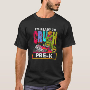 Erster Schultag Bereit, um Pre-K-Kinder zu knacken T-Shirt