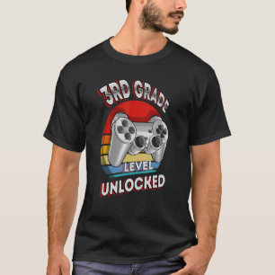 Erster Schultag des ungesperrten Gamers der dritte T-Shirt