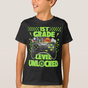 Erster Schultag des ungesperrten Gamers T-Shirt
