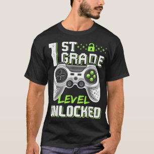 Erster Schultag des ungesperrten Gamers T-Shirt