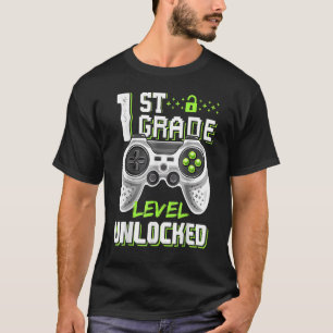 Erster Schultag des ungesperrten Gamers T-Shirt