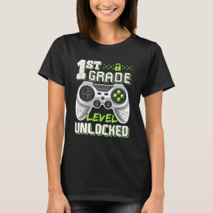 Erster Schultag des ungesperrten Gamers T-Shirt