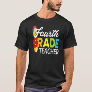 Erster Schultag des Vierten Lehrers Niedlich T-Shirt